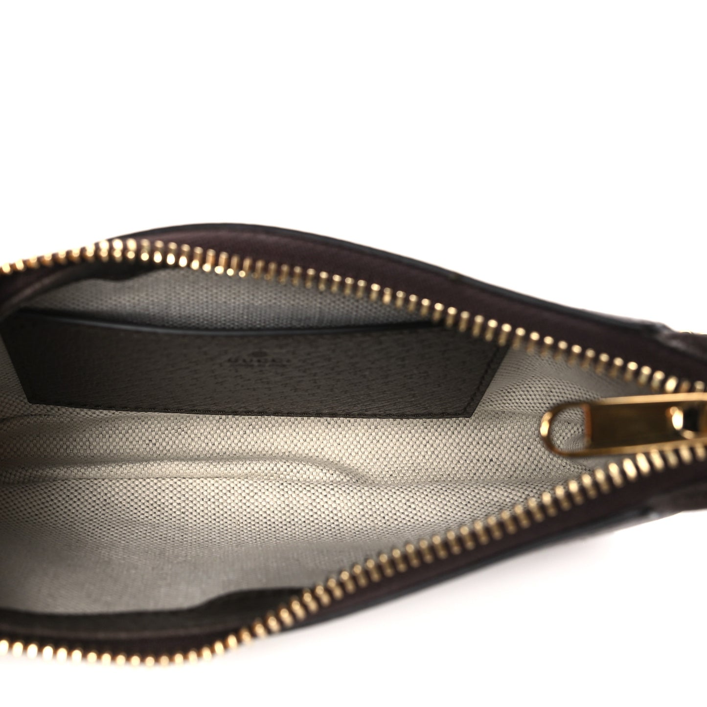 GG Supreme Monogram Textured Dollar Calfskin Mini Ophidia Chain Bag Beige Ebony