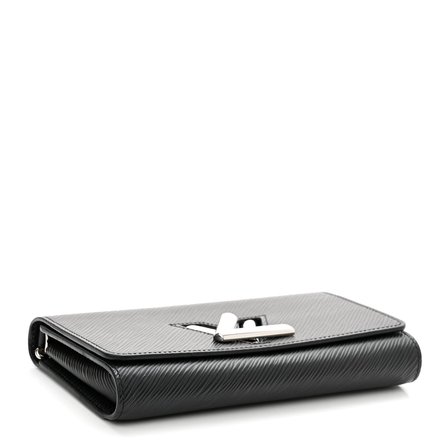 Epi Twist Chain Wallet Black