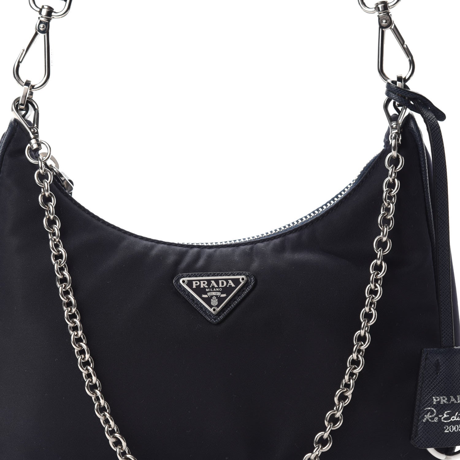 Prada Nylon Re-Edition 2005 Shoulder Bag Black 11 of 11