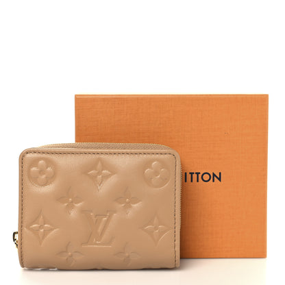 Louis Vuitton Lambskin Embossed Monogram Lou Coussin Wallet Camel 8 of 8