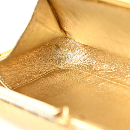 Judith Leiber Crystal Minaudiere Clutch Gold 9 of 25