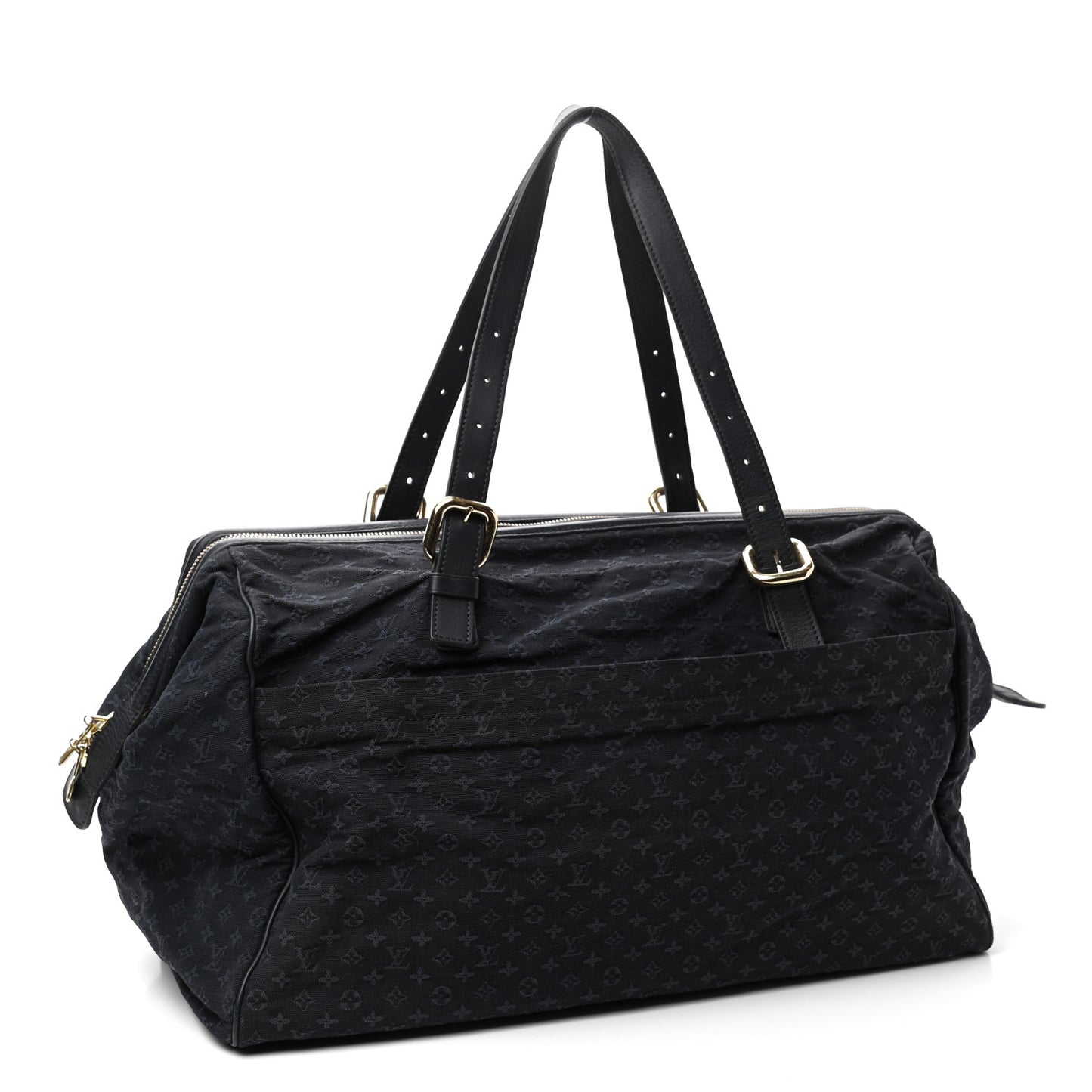 Mini Lin Monogram Louise Bag Blue