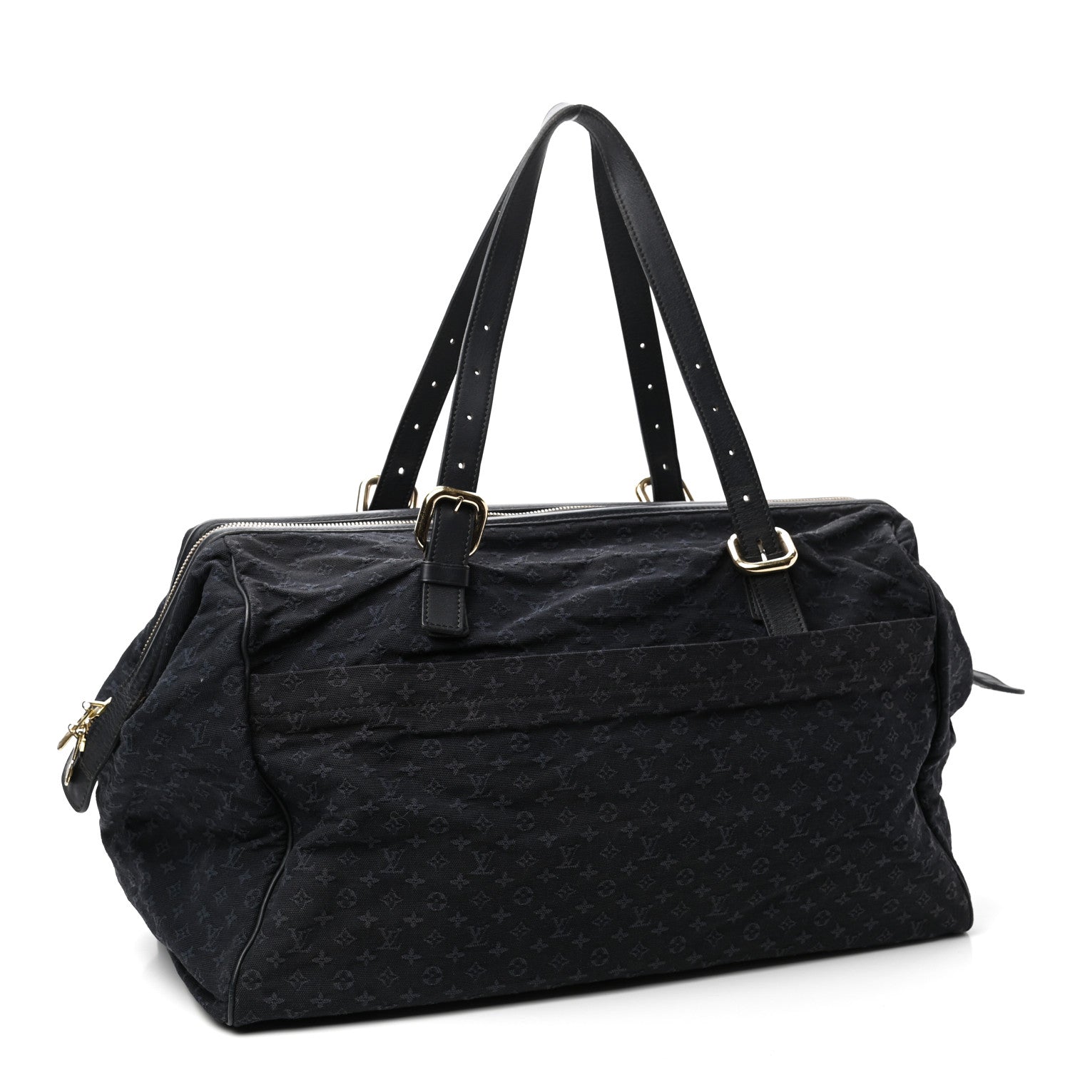 Louis Vuitton Mini Lin Monogram Louise Bag Blue 2 of 10