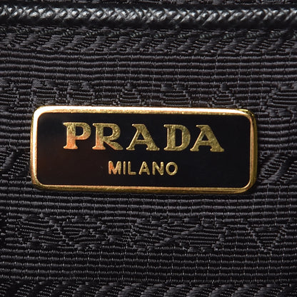 Prada Saffiano Mini Camera Crossbody Bag Black 6 of 11