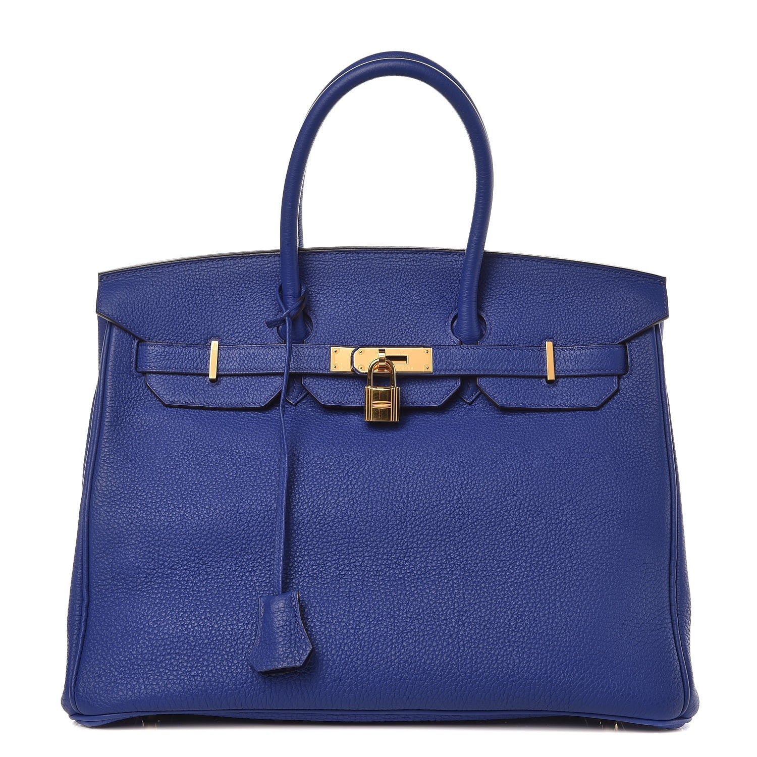 Hermes Togo Birkin 35 Bleu Electrique 1 of 32