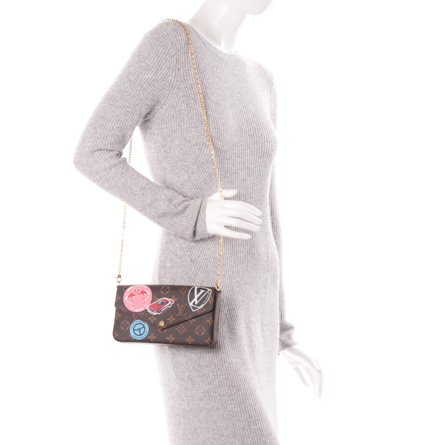 Monogram World Tour Pochette Felicie