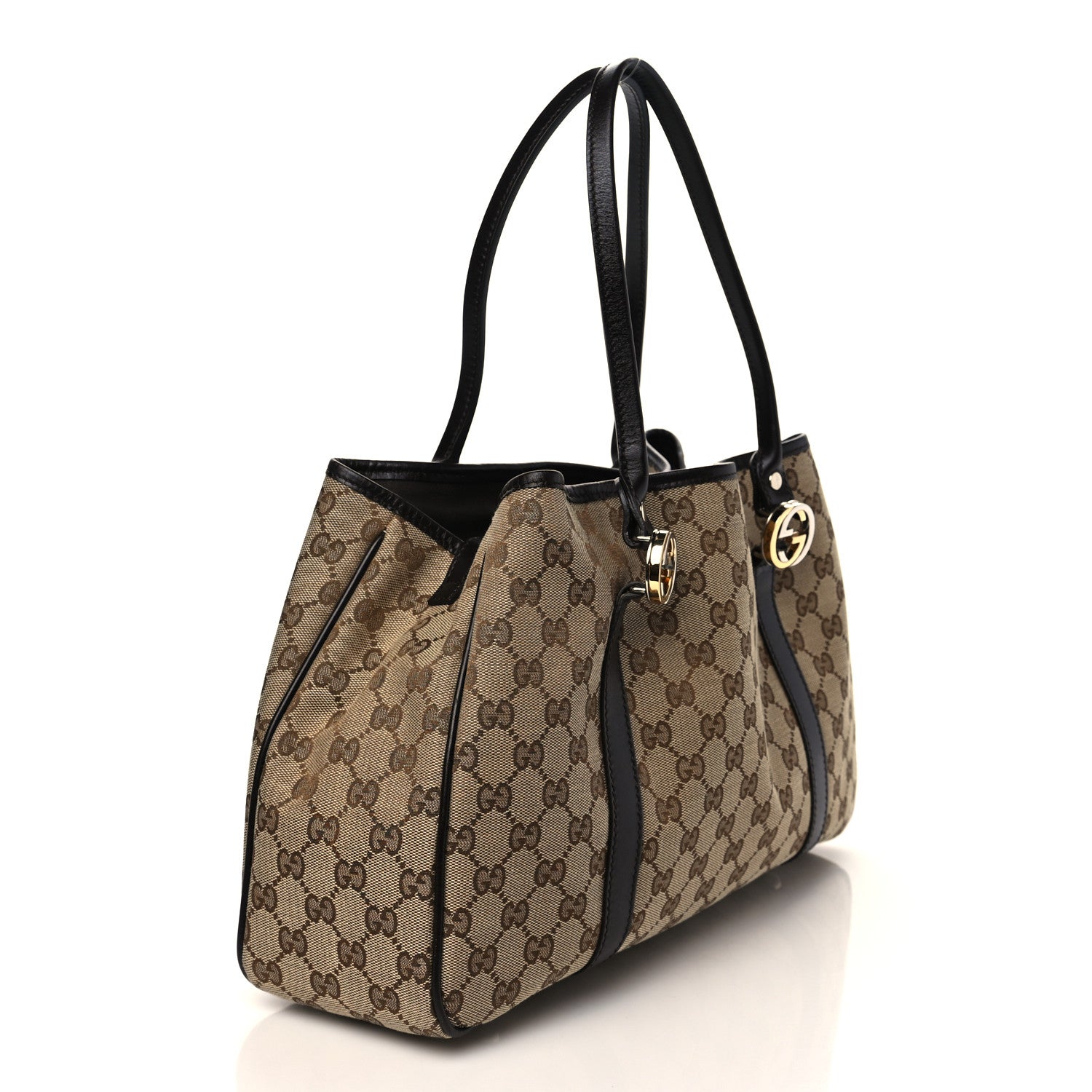 Gucci Monogram Medium Twins Tote Black 3 of 7