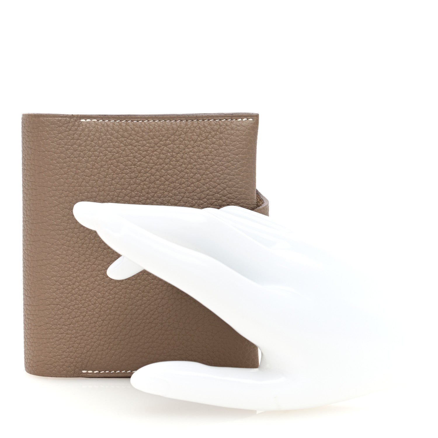 Hermes Togo Ulysse Mini Notebook Etoupe 2 of 8