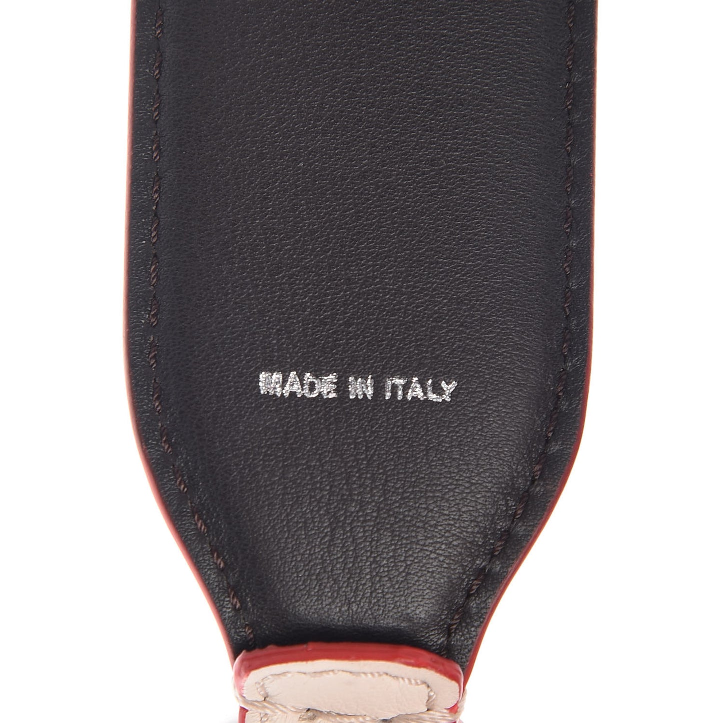 Vitello Dolce Fun Fair Metal Studded Strap You Camelia Multicolor