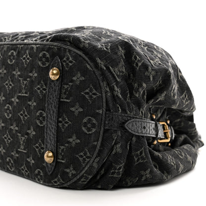Louis Vuitton Denim Mahina XL Black 9 of 9