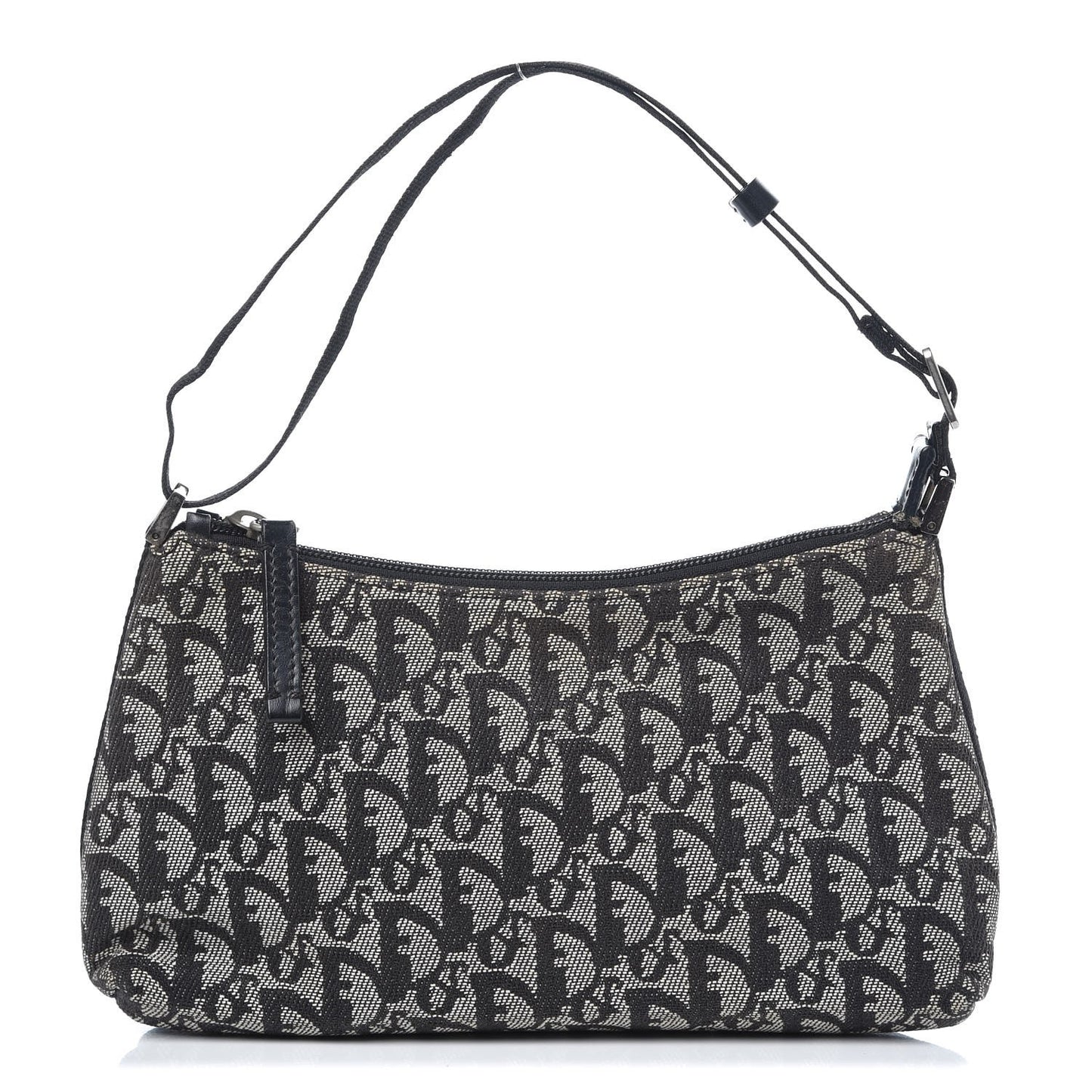 Monogram Shoulder Bag Pochette Black