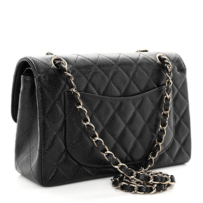 Chanel Caviar Quilted Small Double Flap Black 3 of 12