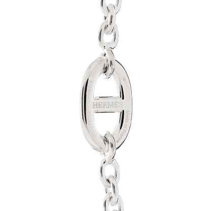 Hermes Sterling Silver Farandole Necklace 160 4 of 5