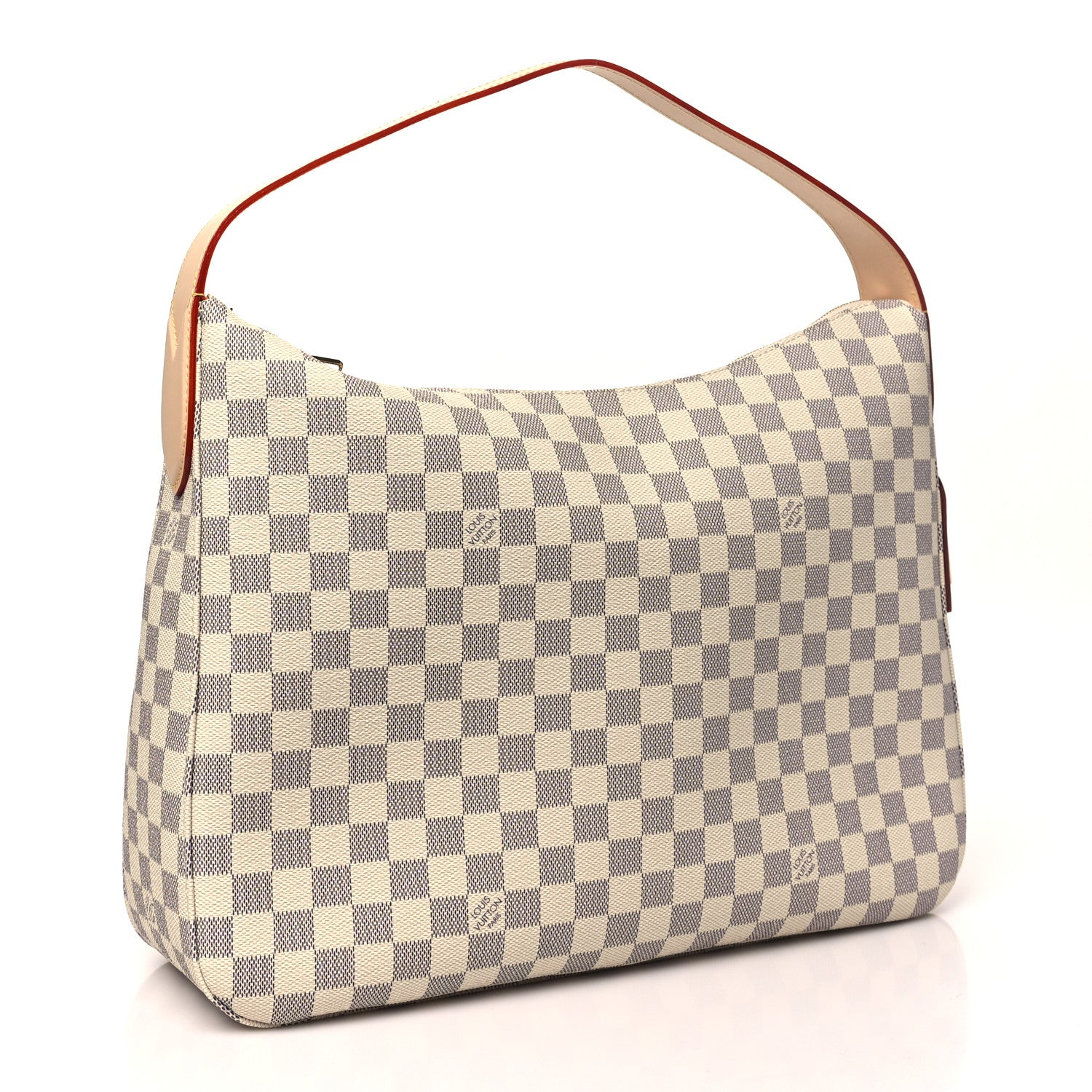 Louis Vuitton Damier Azur Slouchy MM 3 of 10