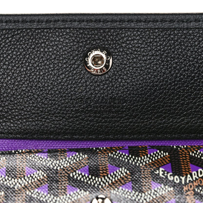Goyard Goyardine Saint Louis Claire Voie PM Black Violet 6 of 9
