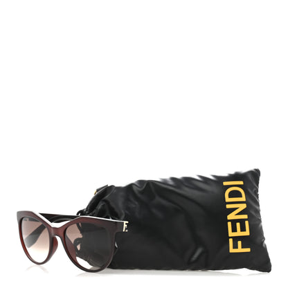 Fendi Acetate Cat Eye Sunglasses FF 0049/S Havana 9 of 9