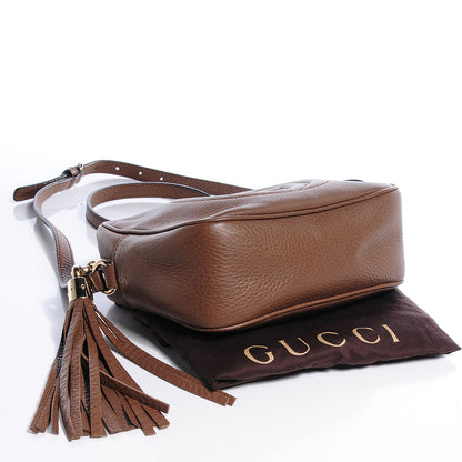 Gucci Cellarius Calfskin Small Soho Disco Bag Acero 4 of 7