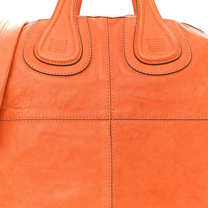 Givenchy Wrinkled Lambskin Medium Nightingale Orange 8 of 14