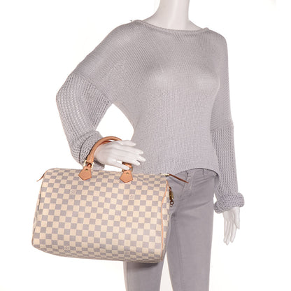 Louis Vuitton Damier Azur Speedy 35 2 of 8