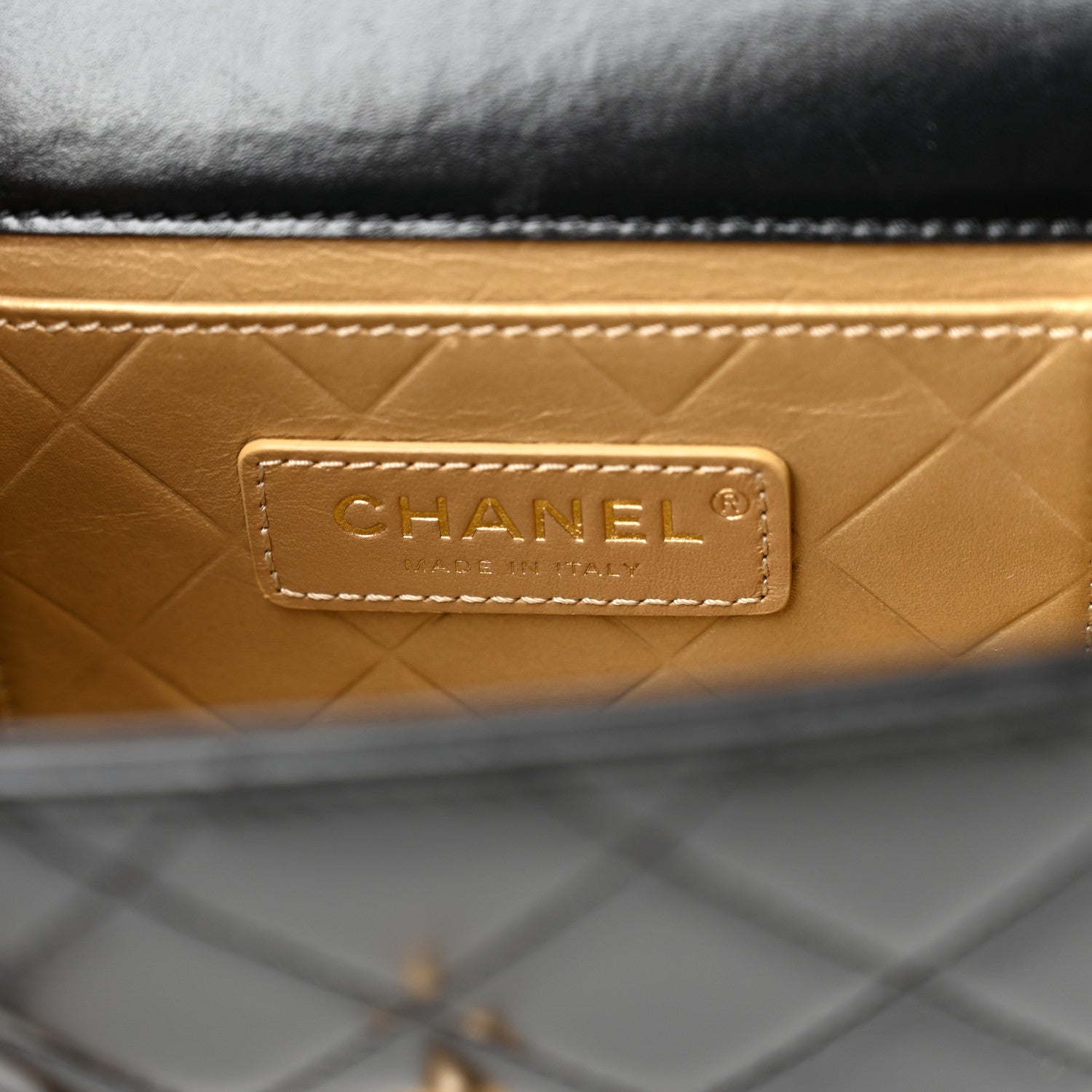 Chanel Calfskin Quilted Mini Coco Ring Flap Black 6 of 10