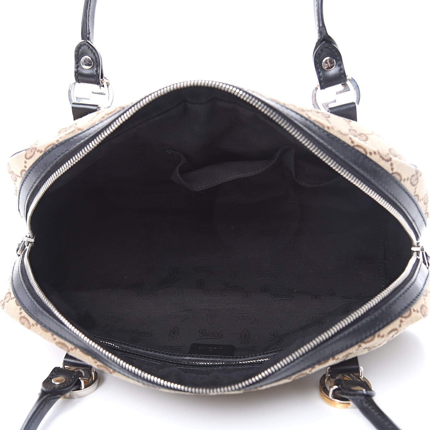 Gucci Monogram GG Twins Boston Black 5 of 9