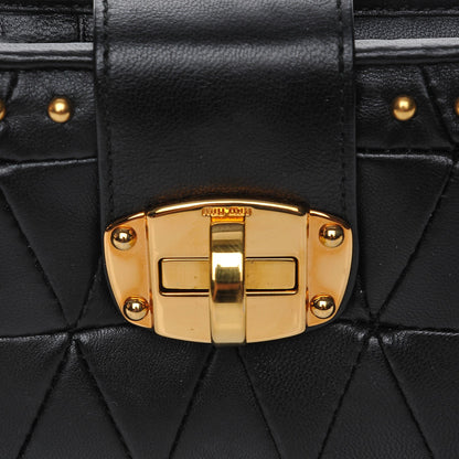 Miu Miu Nappa Quilted Wallet Black 6 of 10