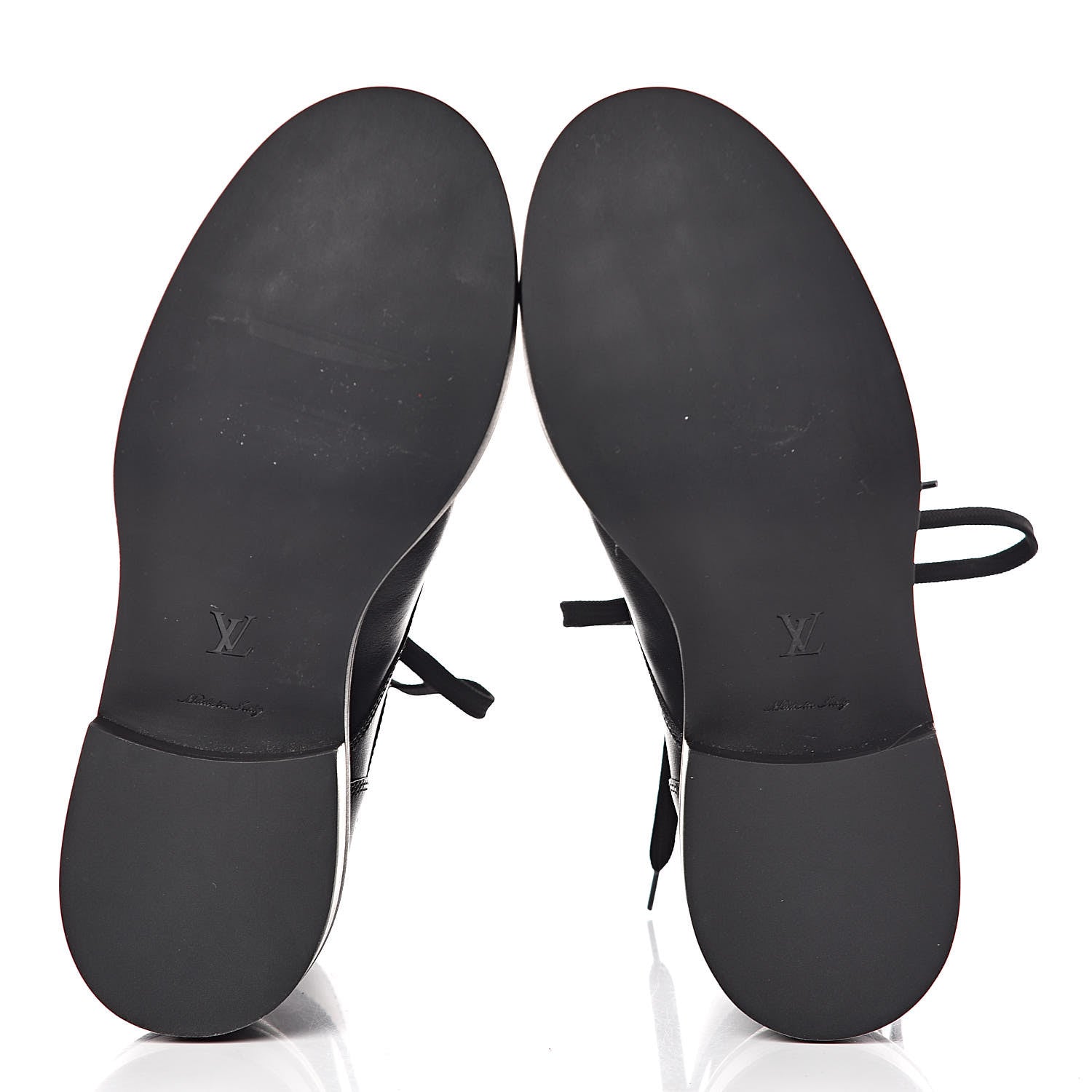 Louis Vuitton Calfskin Wonderland Ranger Boots 36 Black 5 of 11
