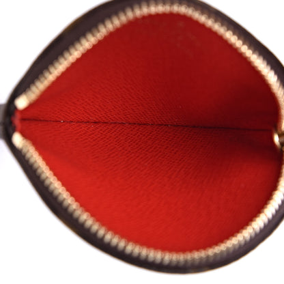 Louis Vuitton Monogram 2017 Christmas Animation Round Coin Purse 5 of 7