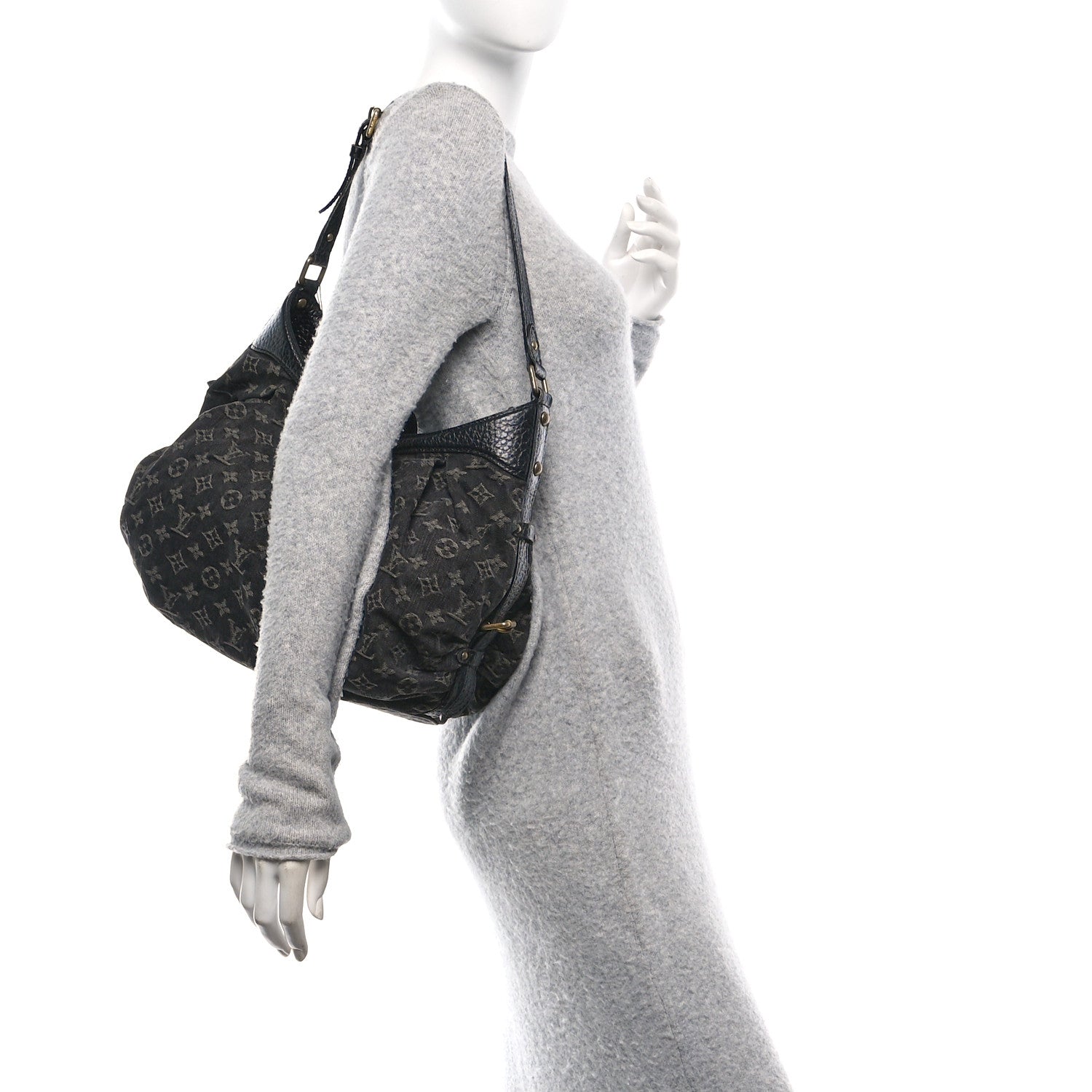 Louis Vuitton Denim Mahina XS Black 2 of 9