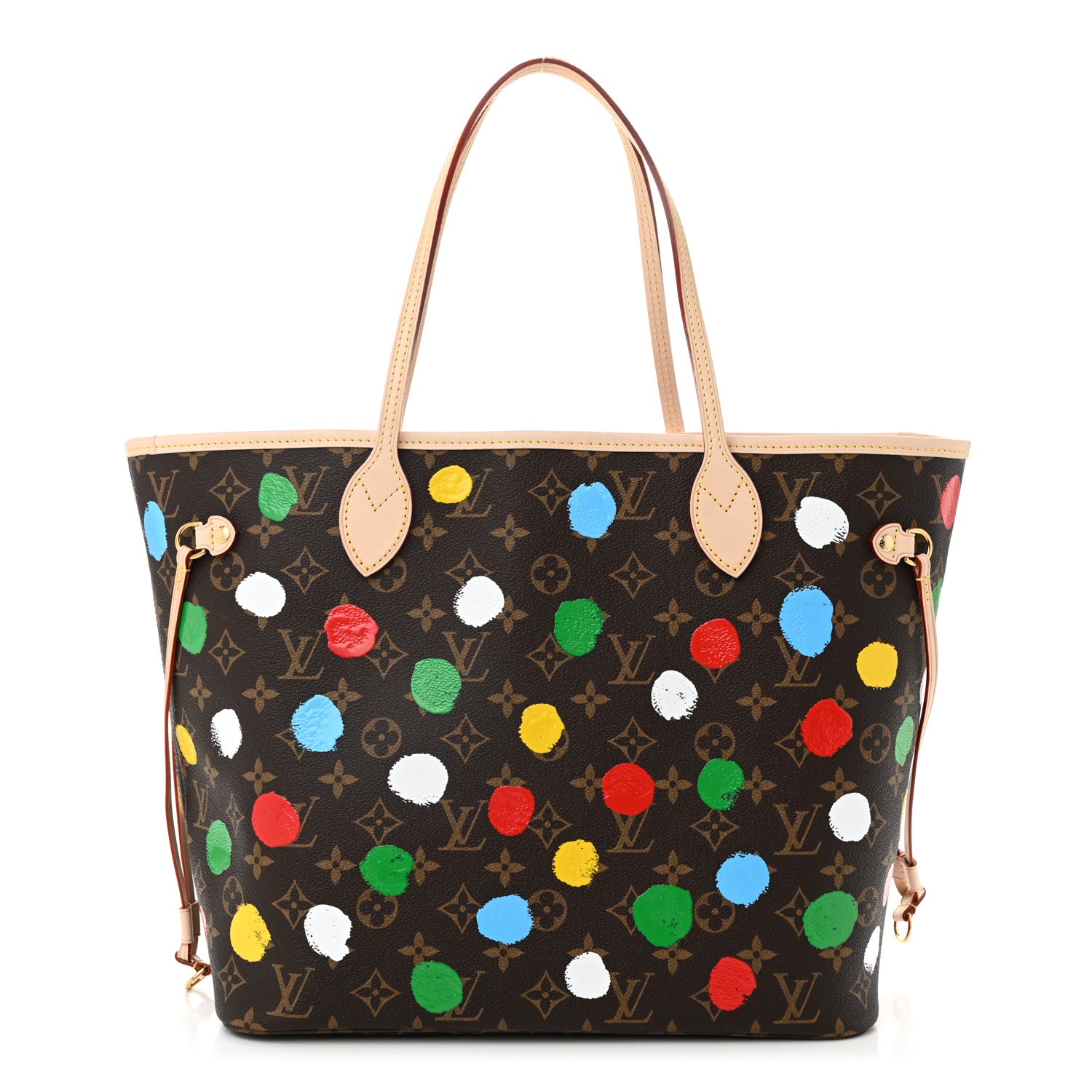 Louis Vuitton LV X YK Monogram Dots Neverfull MM 1 of 10