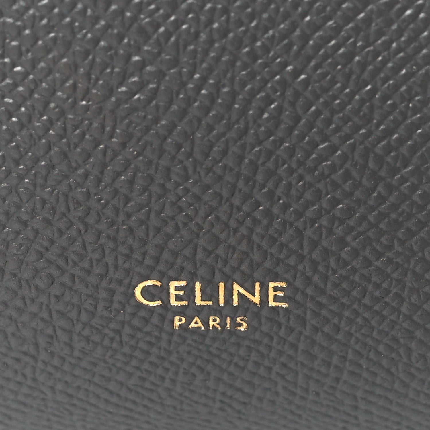 Celine Grained Calfskin Pico Belt Bag Grey 6 of 11