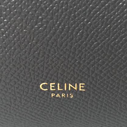 Celine Grained Calfskin Pico Belt Bag Grey 6 of 11
