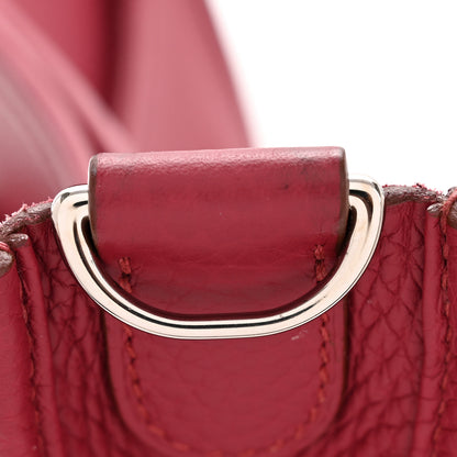 Hermes Taurillon Clemence Evelyne III GM Rouge Garance 12 of 12