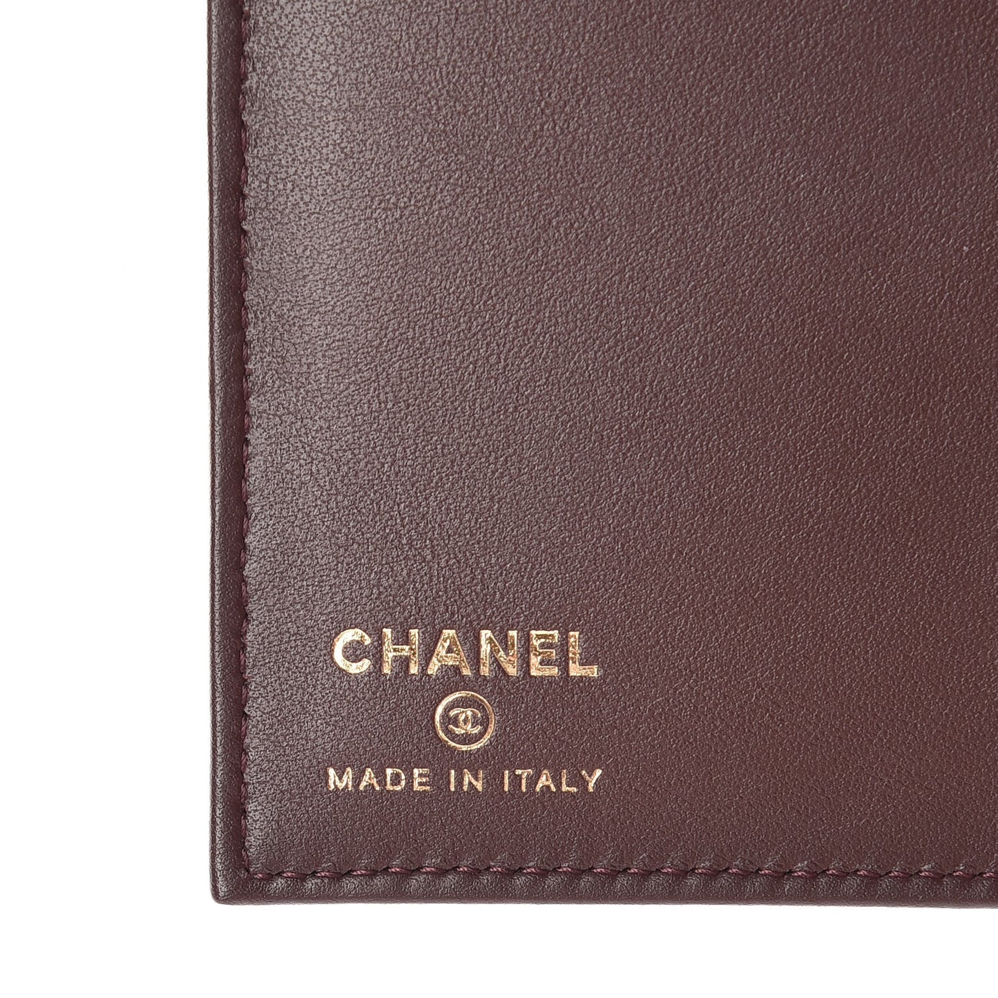 Caviar Quilted Passport Holder Black