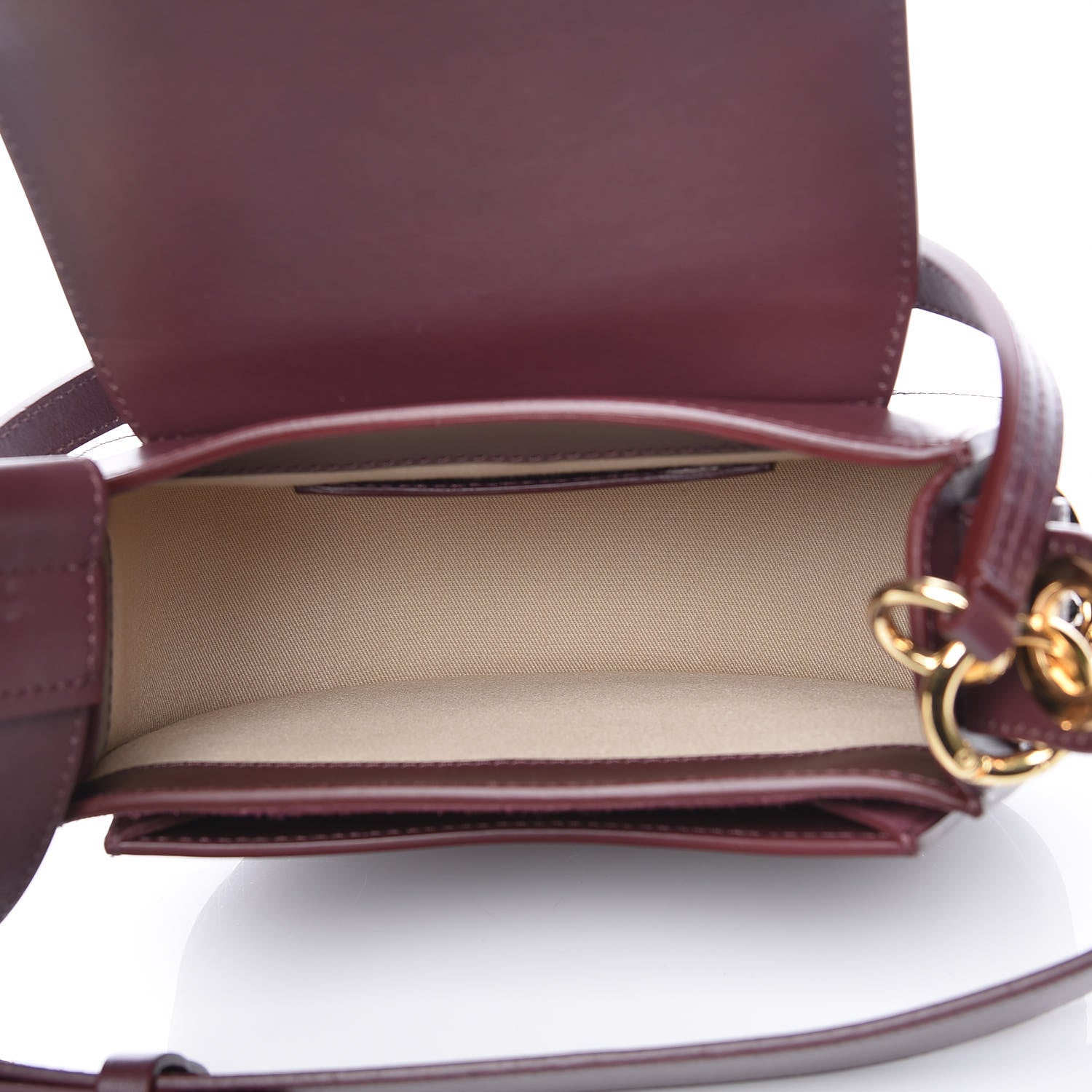 Chloe Calfskin Small Tess Bag Burnt Brown 5 of 12