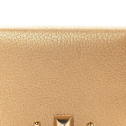Hermes Metallic Chevre Chamkilight Medor Card Holder Dore 5 of 9