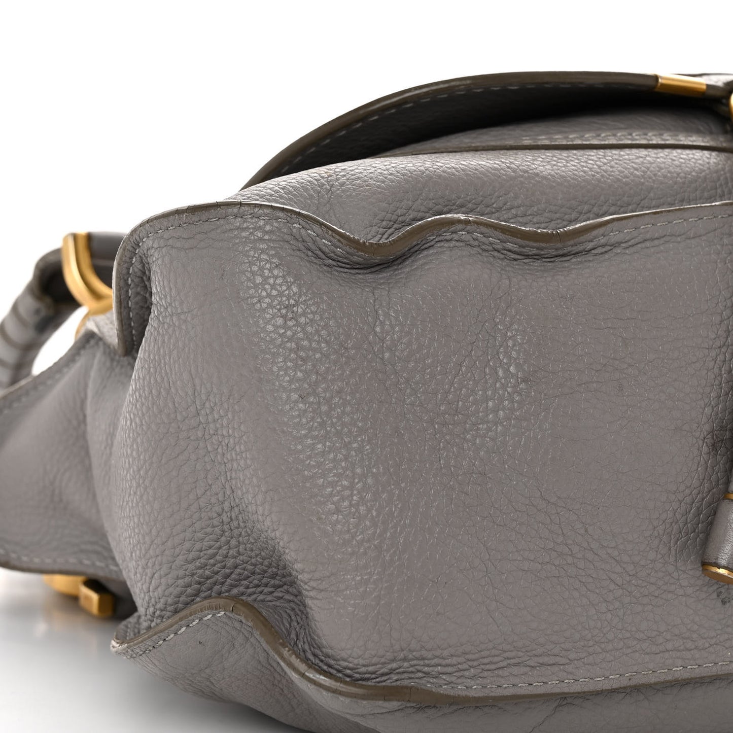 Calfskin Medium Marcie Satchel Cashmere Grey