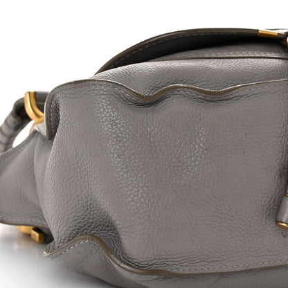 Chloe Calfskin Medium Marcie Satchel Cashmere Grey 8 of 13