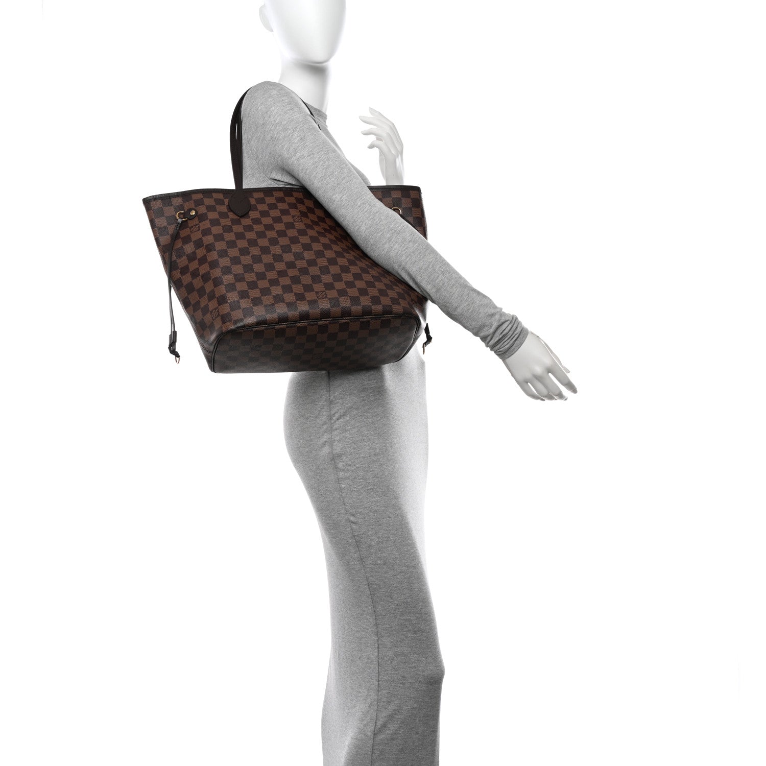Louis Vuitton Damier Ebene Neo Neverfull MM 3 of 11