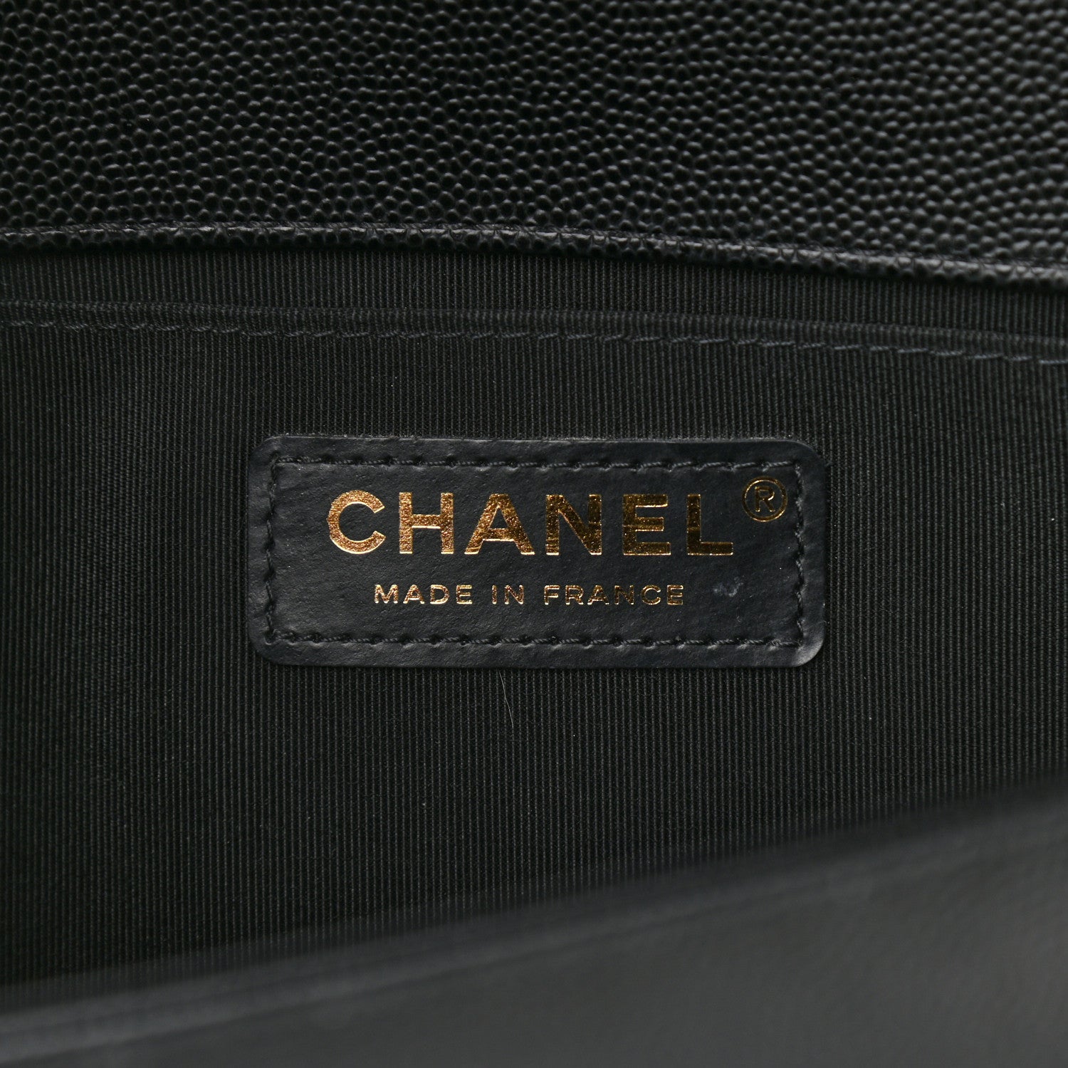 Chanel Caviar Quilted Medium Boy Flap Black 6 of 8