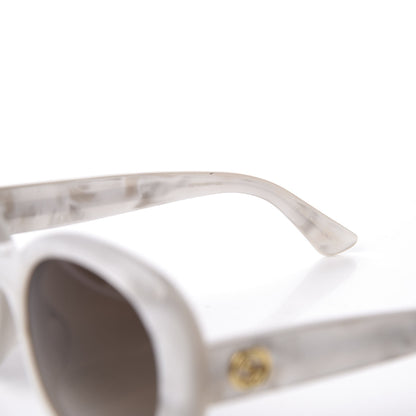 Gucci Acetate Round Sunglasses GG3829 F/S White 5 of 8