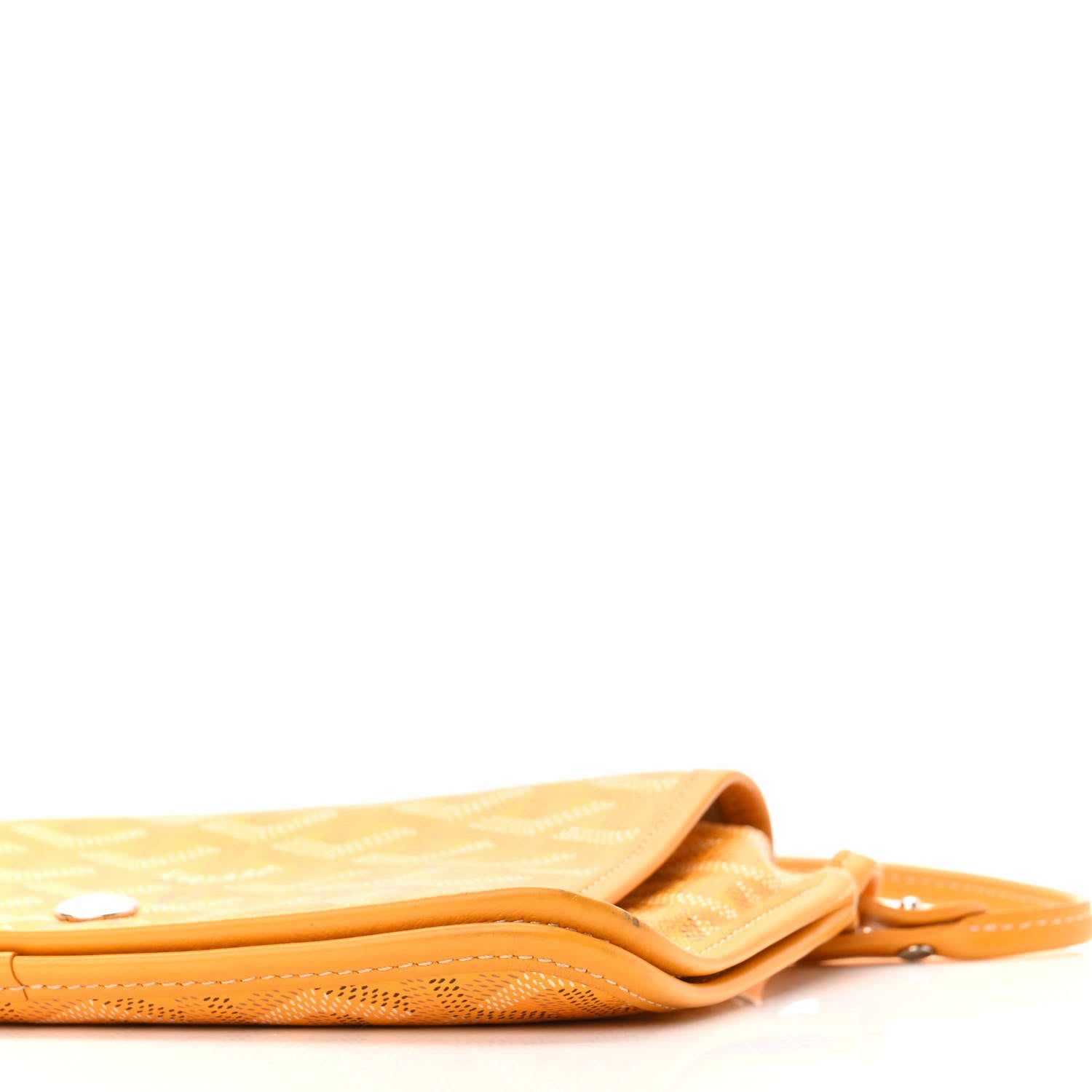 Goyard Goyardine Plumet Wallet Clutch Yellow 10 of 11
