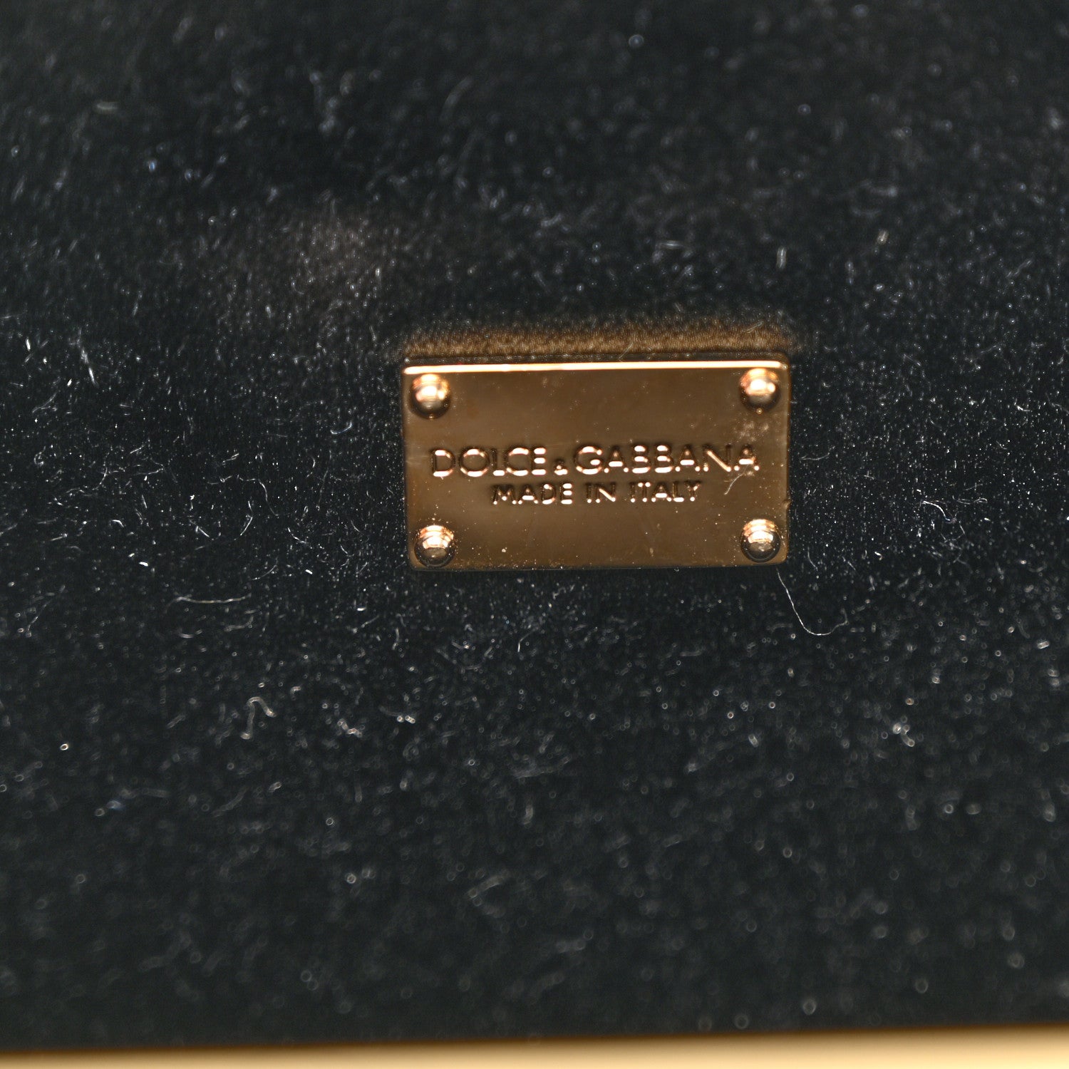 Dolce & Gabbana Lizard Camera Shoulder Bag Black Gold 6 of 9