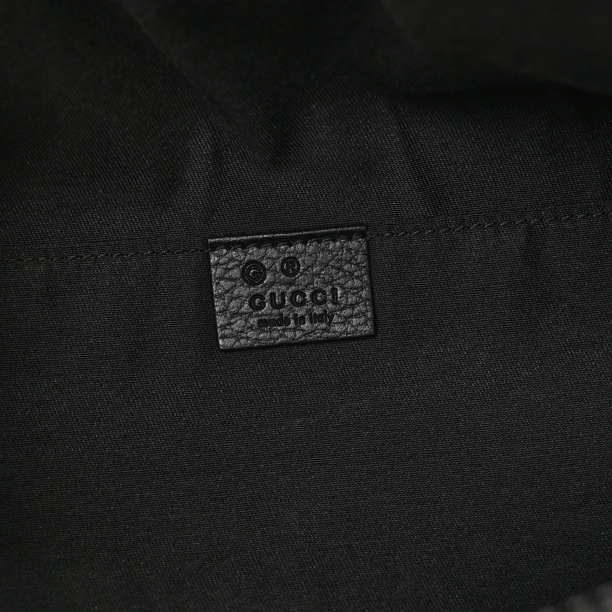Gucci Nylon Monogram Fanny Pack Belt Bag Black 6 of 10