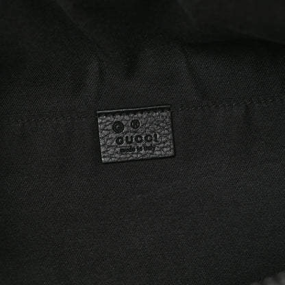 Gucci Nylon Monogram Fanny Pack Belt Bag Black 6 of 10
