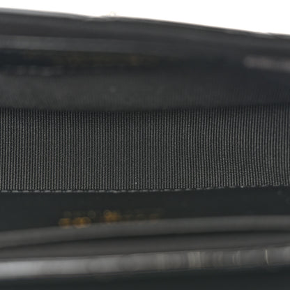 Chanel Patent Calfskin Quilted Mini Clutch Black 5 of 11
