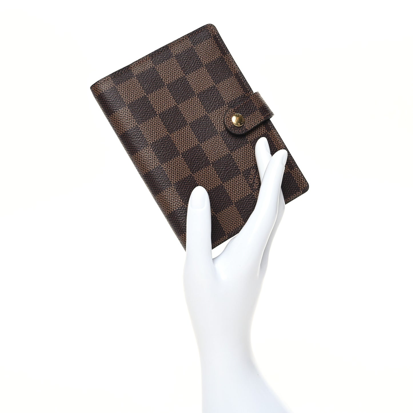Damier Ebene Small Ring Agenda Cover