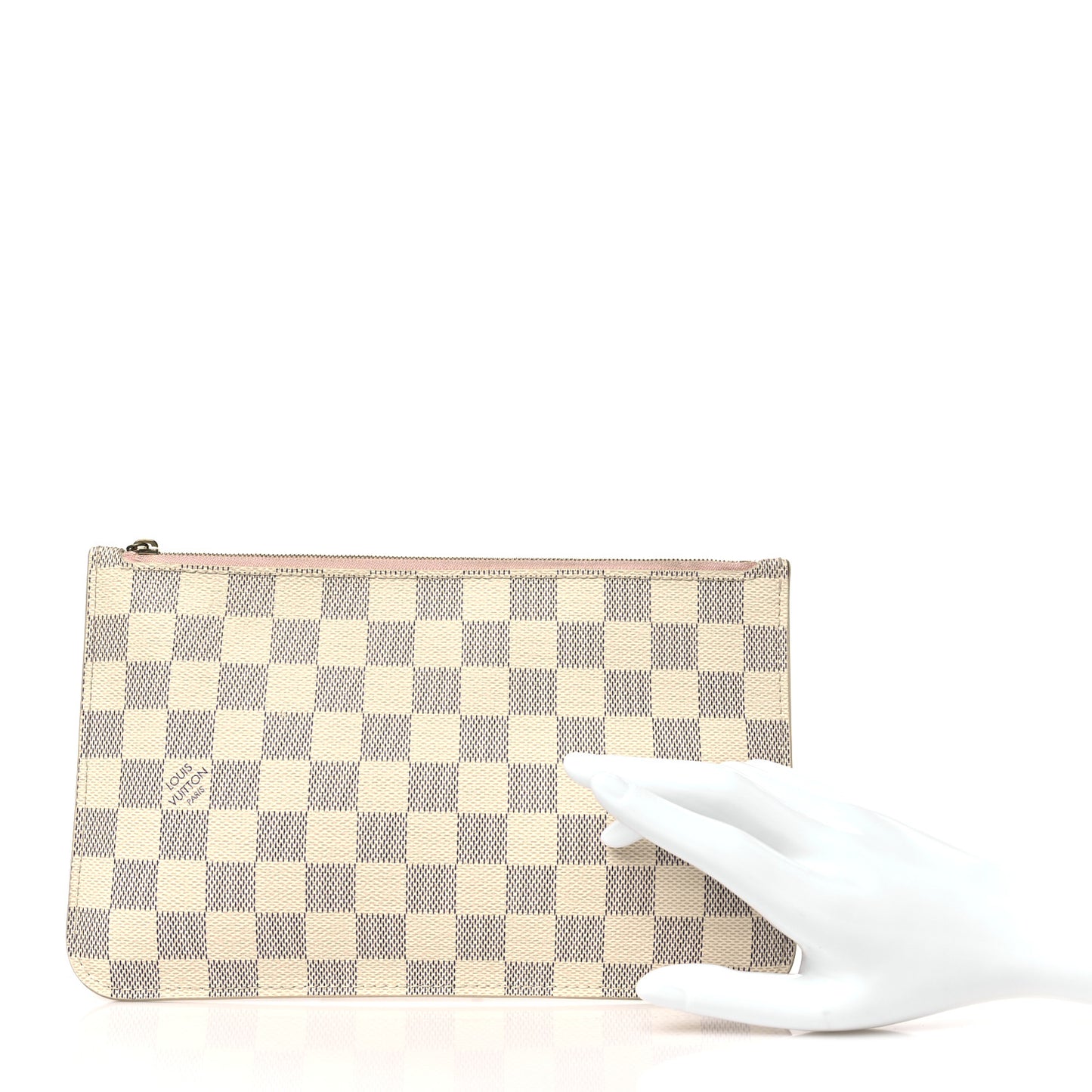 Damier Azur Neverfull MM GM Pochette Rose Ballerine