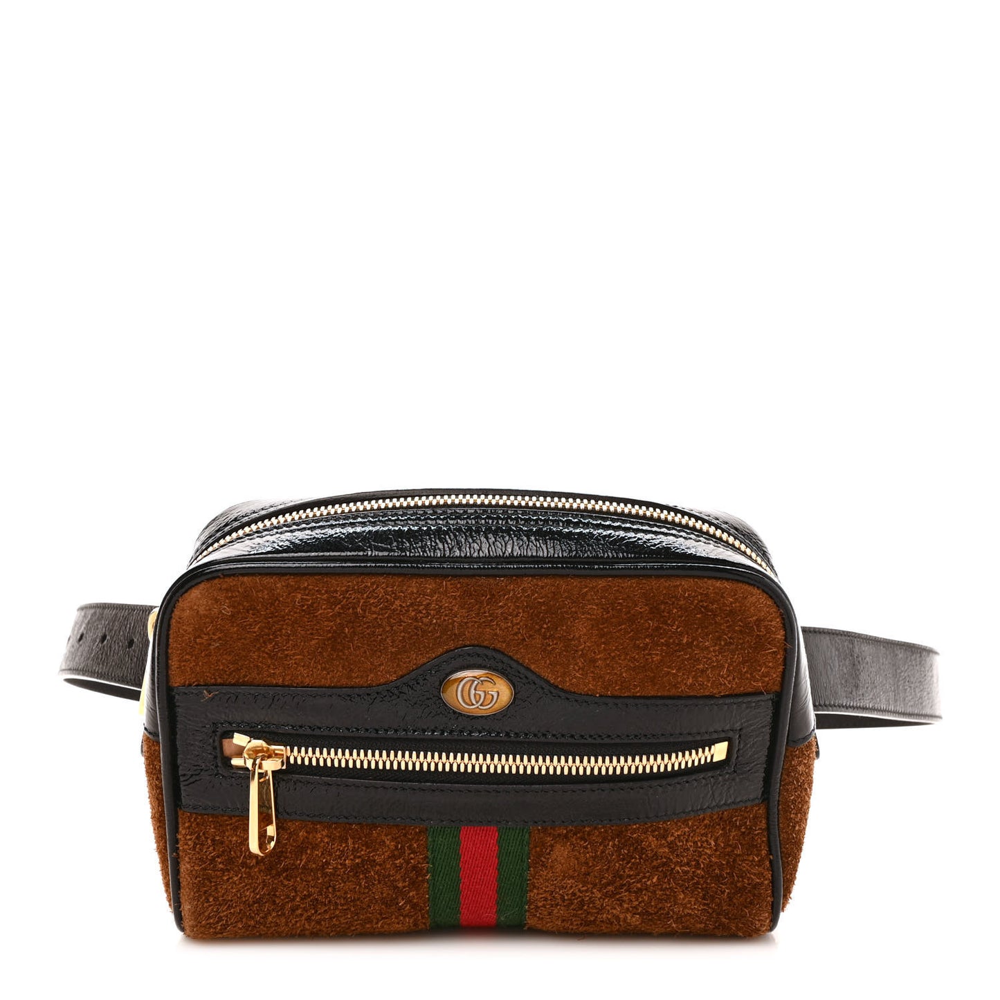 Suede Small Ophidia Belt Bag 85 34 Brown