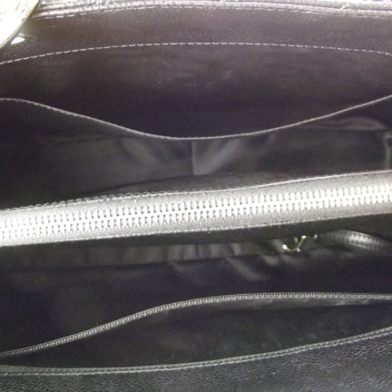 Caviar Grand Shopping Tote GST Black